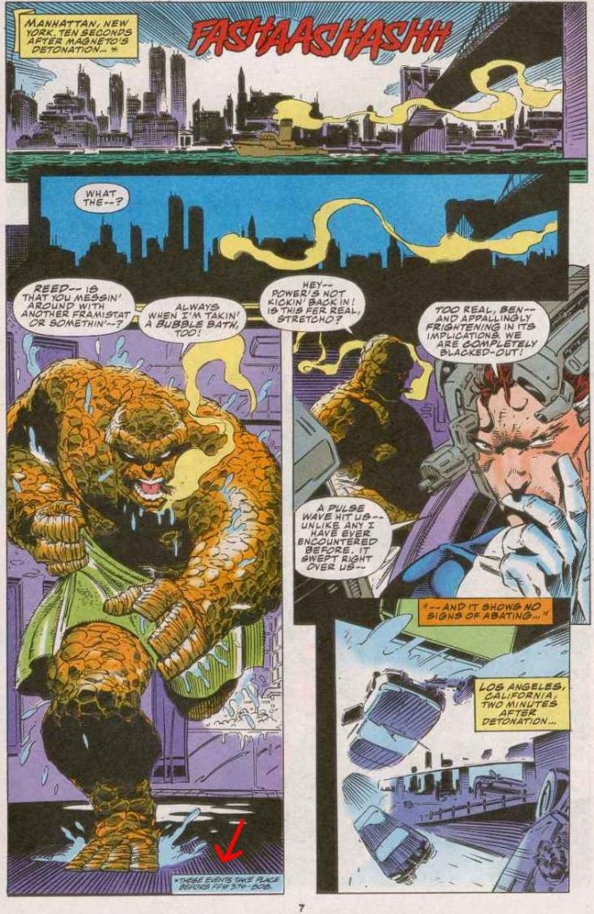La planète plongée dans le noir ! Et pas de Crossover débile ! Les Xmen vont devoir se débrouiller seuls !