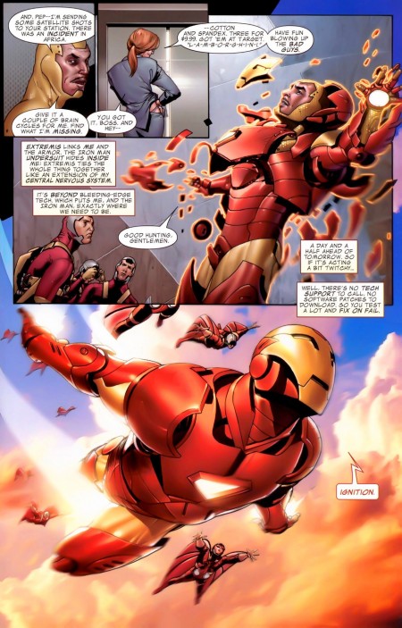 Tony Stark prend un nouvel envol…