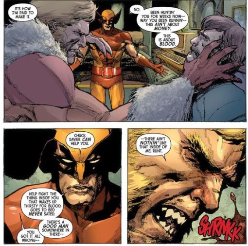 Même mort, Wolverine réussit quand même à faire une apparition