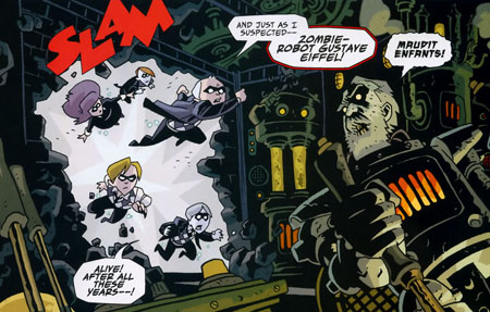 Certains font leur première mission contre Magneto, d’autres contre le Zombie-Robot de Gustave Eiffel…
