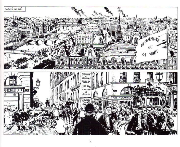 Le Paris de 1871 vu par Tardi : On est précis ou on ne l’est pas !