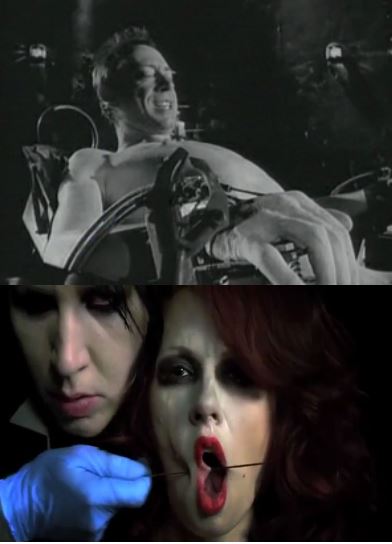 NIN et Marilyn Manson sortent à leur tour le kit de couture....