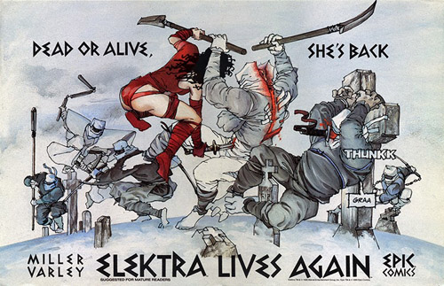 Elektra redessine la collection Hiver des Ninjas de la Main