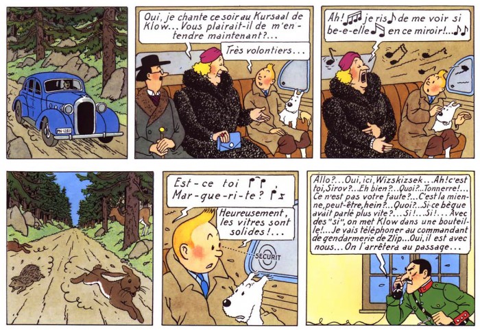  Tintin et la Castafiore : une heureuse rencontre (ou pas)