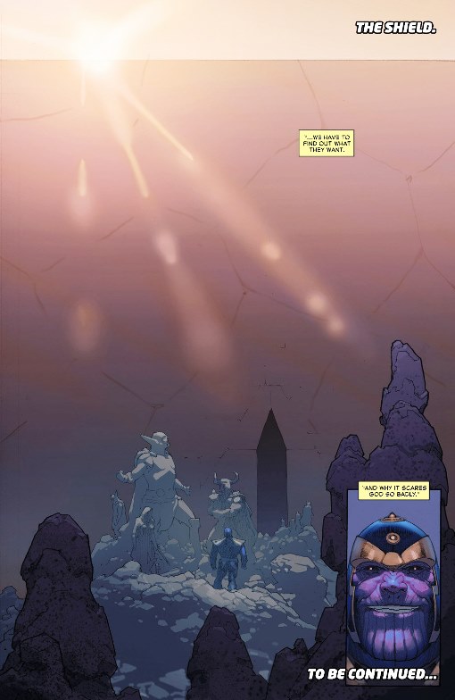 Thanos au pied du SHIELD