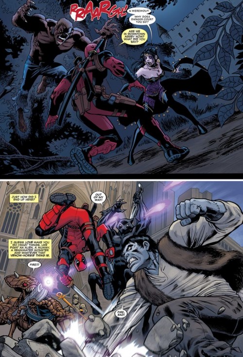 Deadpool rencontre la légion des monstres