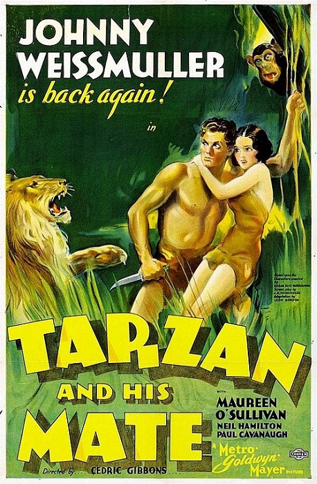 Moi T arzan, toi Jane !  © MGM.  Source : Wikipedia https://fr.m.wikipedia.org/wiki/Tarzan_et_sa_compagne