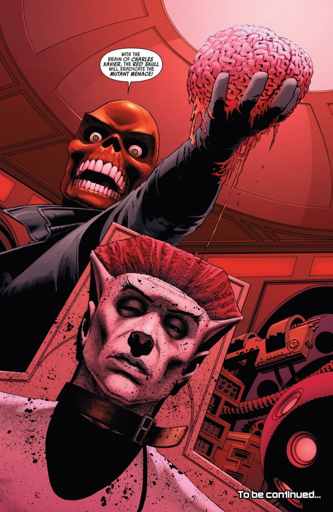 Red Skull peut pas s'empêcher de crâner... 