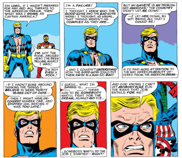 Captain America commence à se poser des questions !