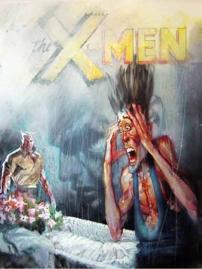 Marvel avait organisé les funérailles de Xavier à lépoque