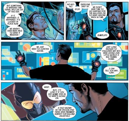 Tony Stark apporte quelques explications bienvenues