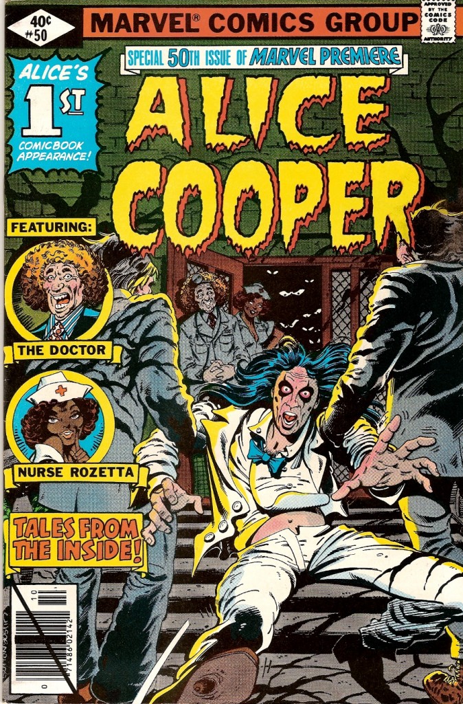 Alice Cooper a eu son Comics Marvel pas terrible dailleurs)