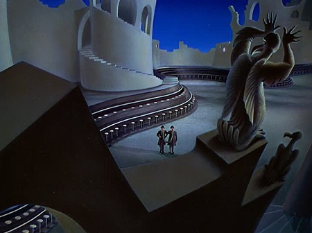 L’hallucinante forteresse du Dr T ! Et c’est plus de 30 ans avant Tim Burton !