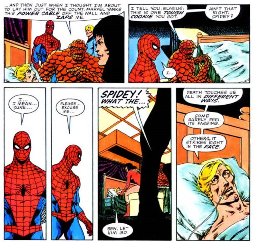 Peter Parker incapable de gérer son émotion