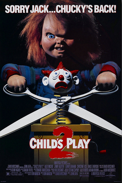 Coupez ! © Universal picutres.  Source : Amazon https://www.amazon.com/Childs-play-Movie-Poster-x36/dp/B00KSGOIZ4