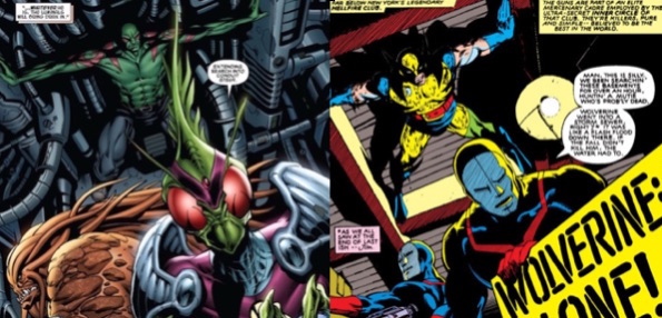 Drax se prend pour Wolverine