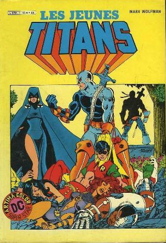 Le premier numéro de New Teen Titans version Artima