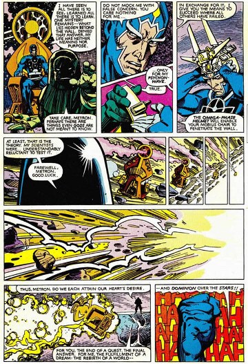 Metron et Darkseid, l'héritage de Jack Kirby