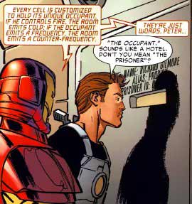 La négative zone durant Civil War. Iron Man ouvre un Guatanamo en toute impunité chez Marvel et na jamais été jugé depuis...