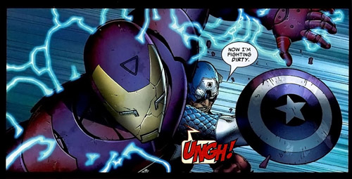 Steve qui triche face à Tony : Cap ou pas Cap ?