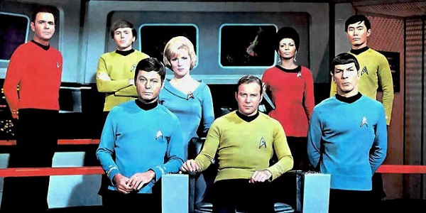 Le casting est maintenant au complet.  © CBS.  Source : Wikipedia https://en.wikipedia.org/wiki/Star_Trek:_The_Original_Series
