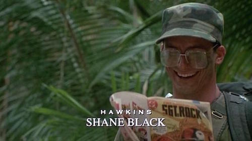 Shane Black le seul geek de la bande
