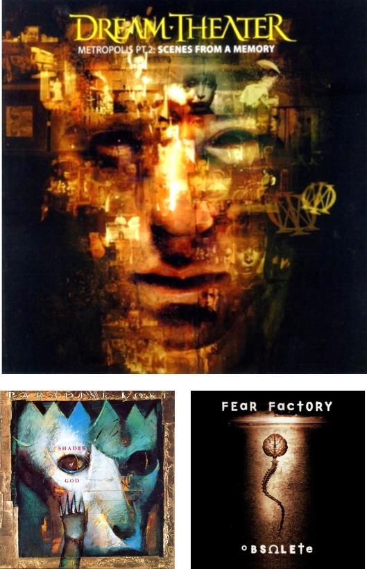 Dream Theater, Paradise Lost, Fear Factory 