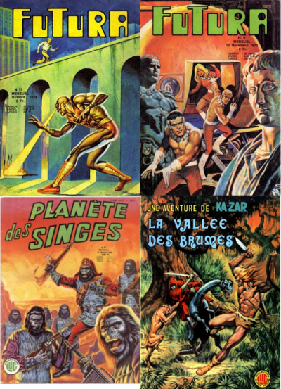 Amateur de Tarzan , John Carter , La planète des singes ou Flash Gordon , Jean Frisano aimait encore davantage son travail sur les récits d’aventure et de science-fiction que celui sur les super héros