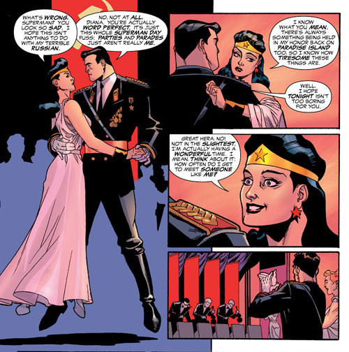 Superman et Wonder Woman : une romance qui hélas finira mal…