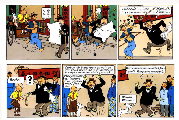 Tintin : Défenseur des opprimés, toute race confondue…