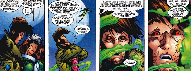 Le come back de Gambit et ses secrets continuent d'intriguer Rogue 