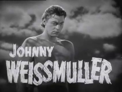 OoooYOoooOooYOooo ! Concours de cris chez Bruce lit !  © MGM.  Source : Wikipedia https://fr.m.wikipedia.org/wiki/Fichier:Johnny_Weissmuller_in_Tarzan_Finds_a_Son!_(1939).png