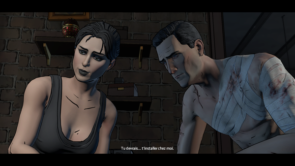 Eh ! Doucement, Bruce ! Vous venez de vous rencontrer. ©Telltale Games Source : jeuxvideo.com http://www.jeuxvideo.com/screenshots/451777-0-0