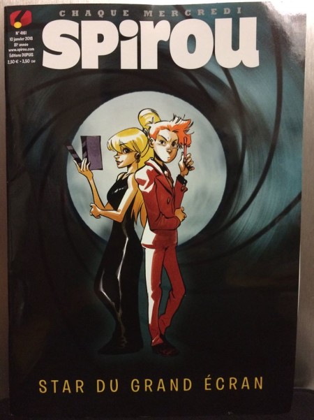 Et de temps à autre Bocquet signe du Spirou (C) Dupuis 