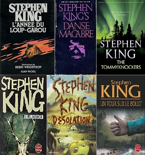 Le Livre de Poche édite des Stephen King avec des nouvelles couvertures  très belles pour l'été - Stephen King France