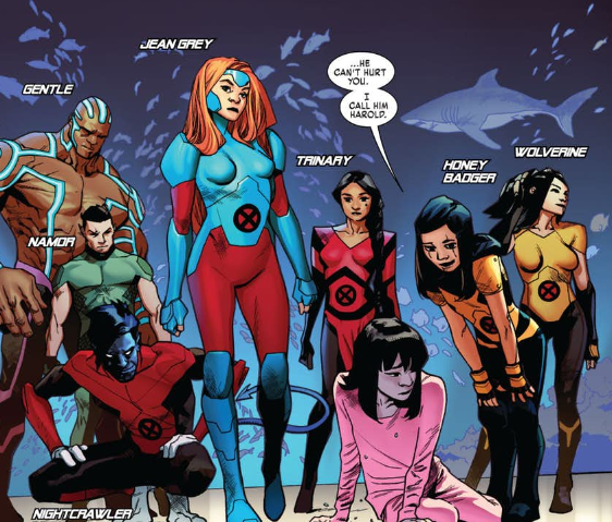 Des nouveaux mutants sans envergure et des anciens sans paroles. C) Marvel Comics