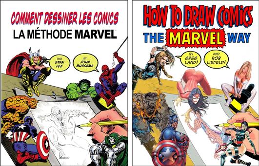 How to draw the Marvel way (et sa parodie)   Marvel Comics