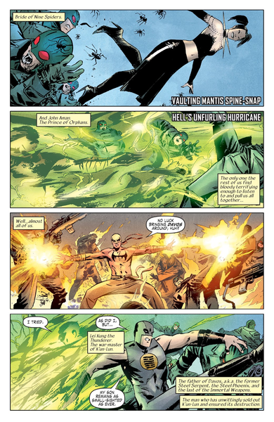  L’Hydra contre les armes immortelles. Euh…ce n’est pas très équilibré.  ©Marvel comics