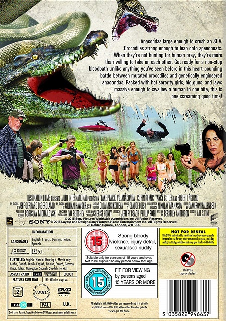 Des monstres, des fesses, des flingues et Robert Englund… © Sony Pictures Home Entertainment Source : Amazon.com 