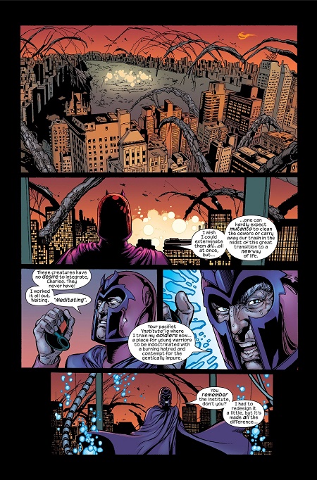 Une magnifique idée : Transformer New York en une ville mutante ! © Marvel Comics