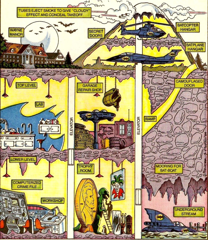 Il a un bat-gps pour s’y retrouver ? © DC Comics 