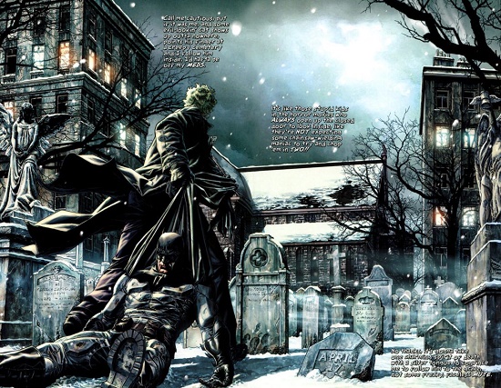 Même la nuit de Noël, Batman peut compter sur son meilleur ennemi… © DC Comics