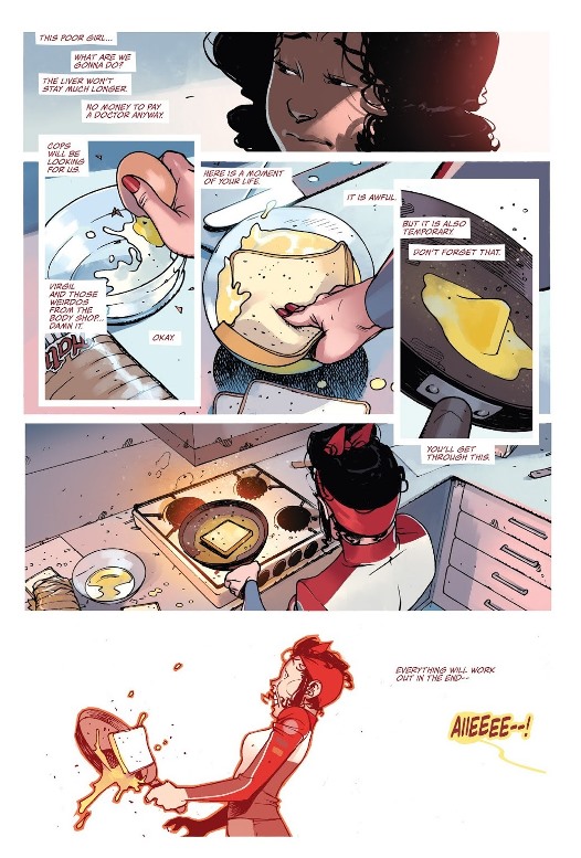 Préparation du petit-déjeuner  © Image Comics 