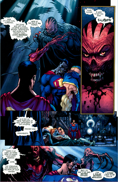 Mandrakk, le Dark Monitor… © DC Comics
