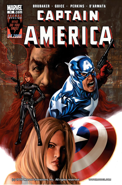Un Captain America moderne ©Marvel comics