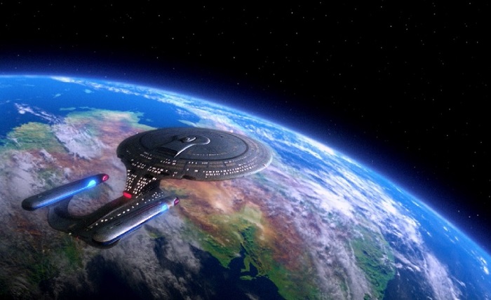 L’Enterprise veille sur la galaxie.  © CBS