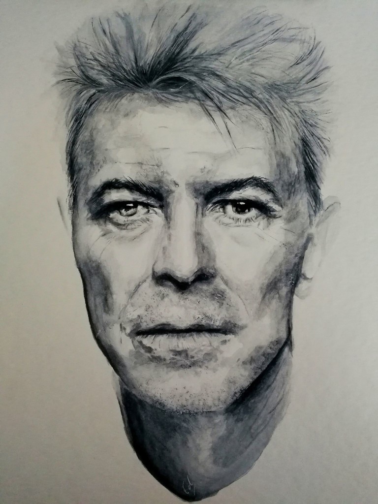 Simplicité et sophistication : le mystère Bowie. ©Ed Illustratrice  