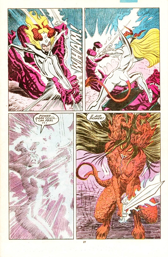 La transformation d'Illyana en Darkchild est complète ! © Marvel Comics